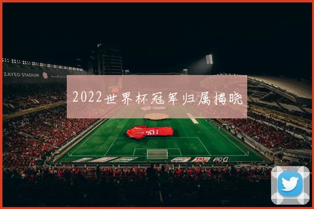 2022世界杯冠军归属揭晓